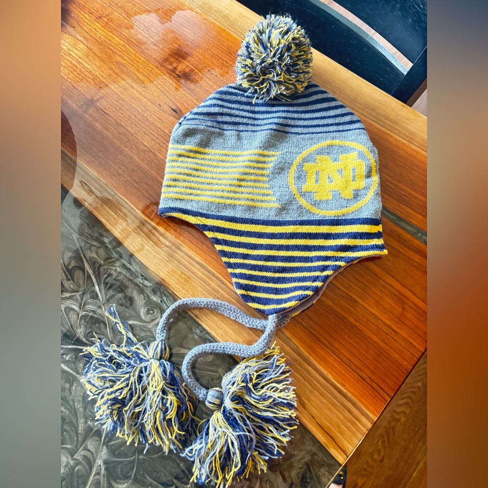 Under armor Notre Dame  hat with tassels